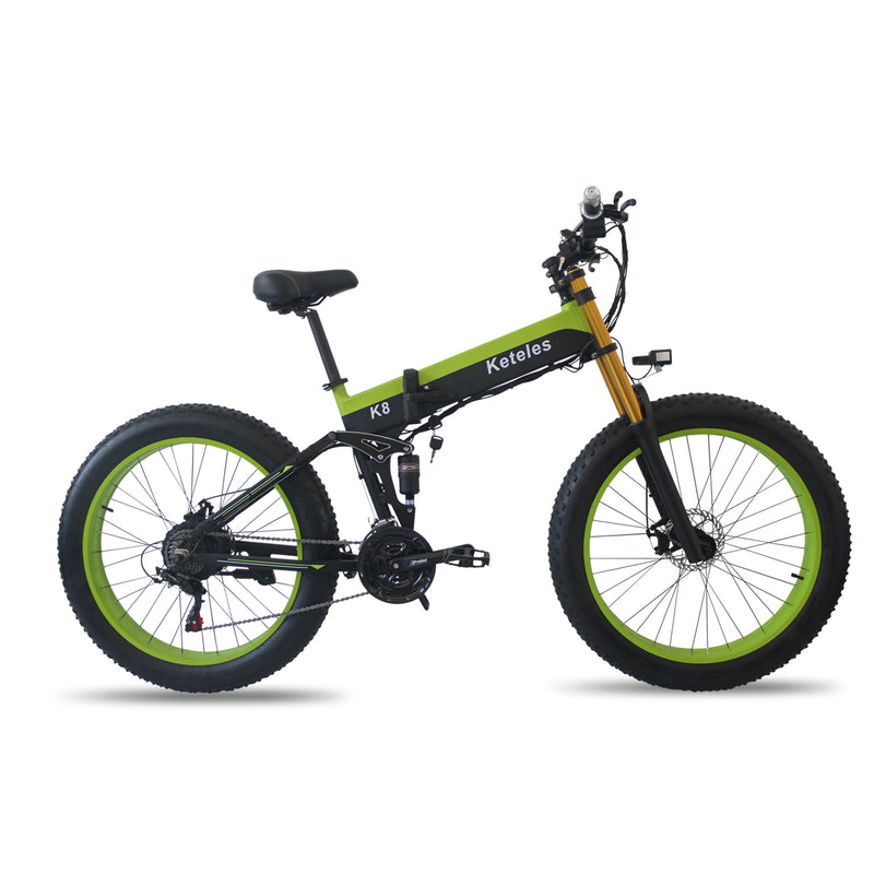 Load image into Gallery viewer, KETELES K8 48V 1000W folding electric bike9
