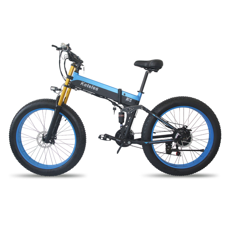 Load image into Gallery viewer, KETELES K8 48V 1000W folding electric bike10
