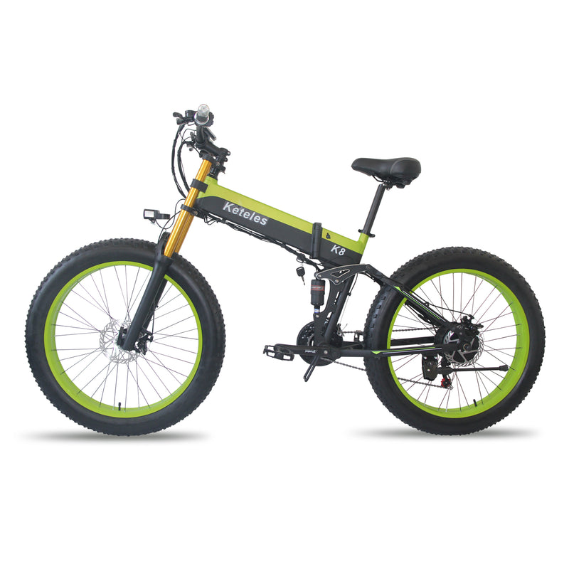 Load image into Gallery viewer, KETELES K8 48V 1000W folding electric bike5
