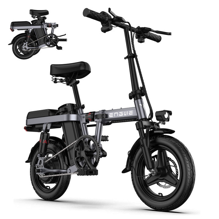 Load image into Gallery viewer, ENGINE T14 48V 10AH 350W foldable mini ebike6

