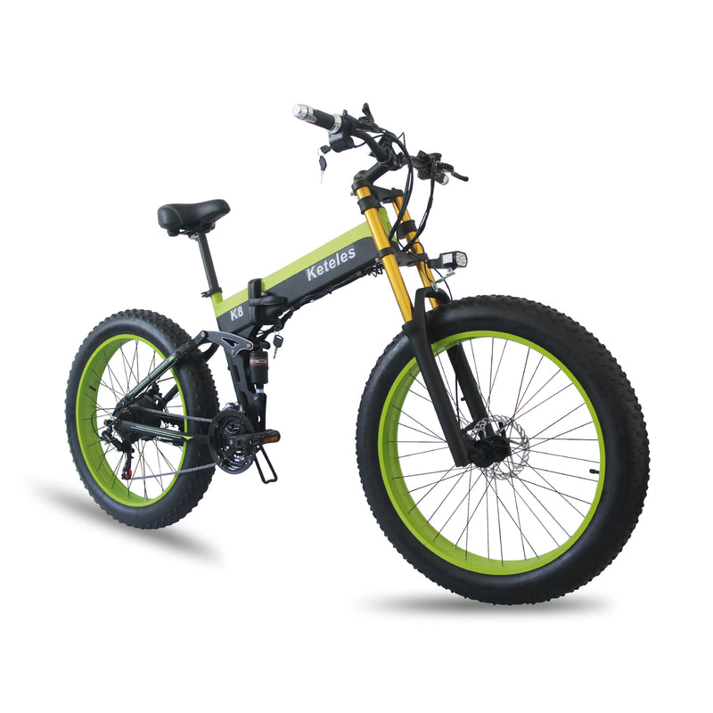 Load image into Gallery viewer, KETELES K8 48V 1000W folding electric bike1
