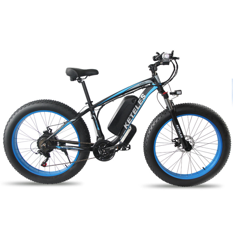 Load image into Gallery viewer, KETELES K800 48V 1000W fat tire mountain e-Bike6
