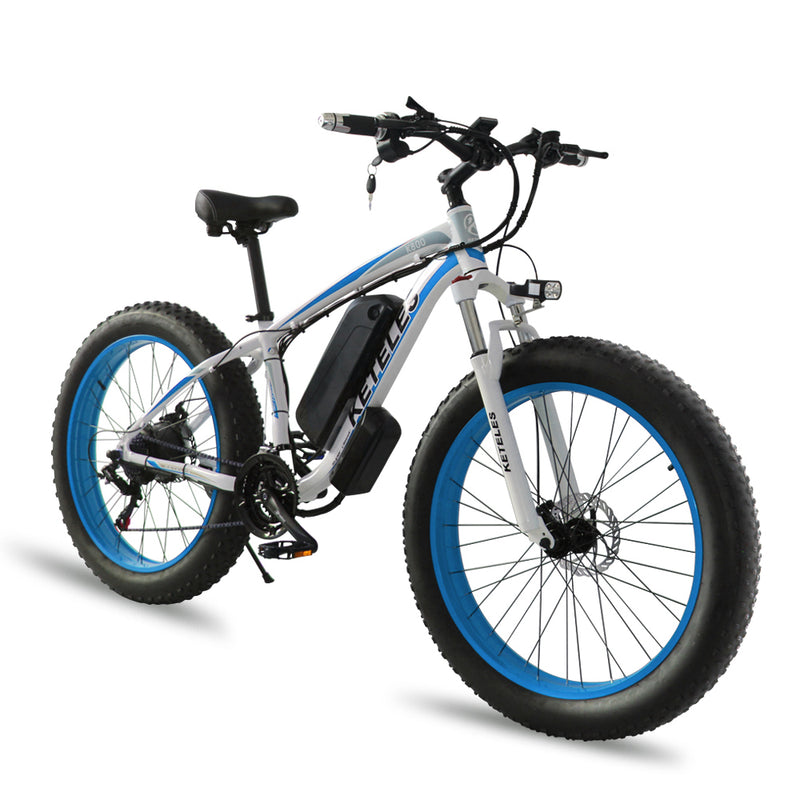 Load image into Gallery viewer, KETELES K800 48V 1000W fat tire mountain e-Bike10
