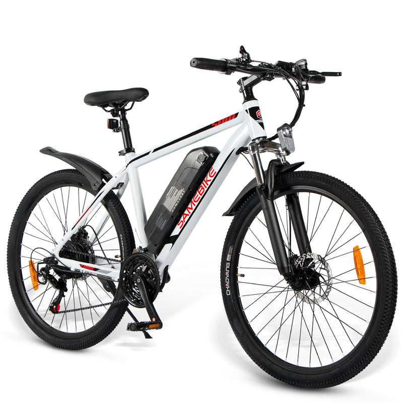 Load image into Gallery viewer, SAMEWAY SY26 e-Bike with 36V Spoke Rim for Mountain Terrain12
