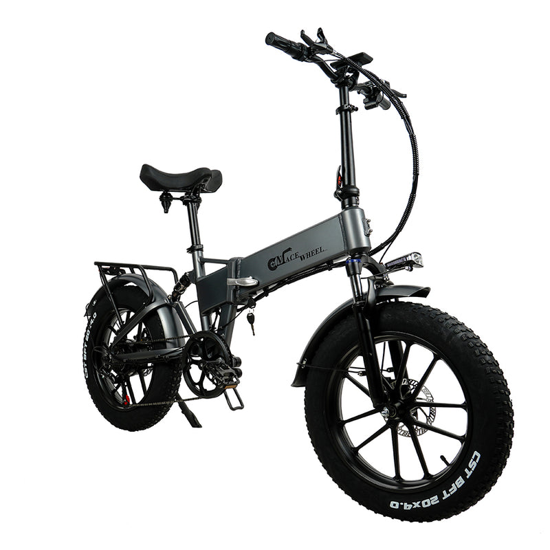 Load image into Gallery viewer, CMACEWHEEL RX20 48V 750W 15AH Hydraulic Oil Brakes Fat Tire Electric Bike CMACEWHEEL
