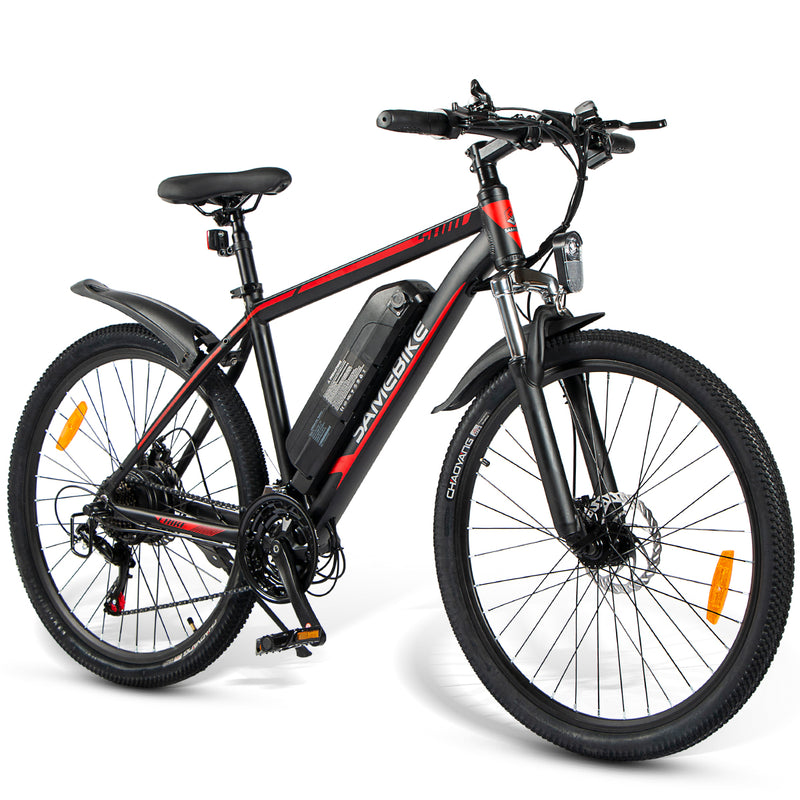 Load image into Gallery viewer, SAMEWAY SY26 e-Bike with 36V Spoke Rim for Mountain Terrain17
