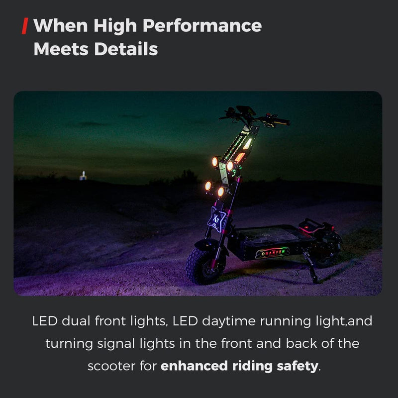 Load image into Gallery viewer, OBARTER X7 Electric Scooter with 4000W*2 Super Power1
