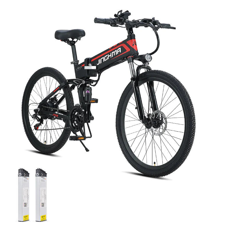 Load image into Gallery viewer, JINGHMA R3 800W 48V Folding Electric Bike1
