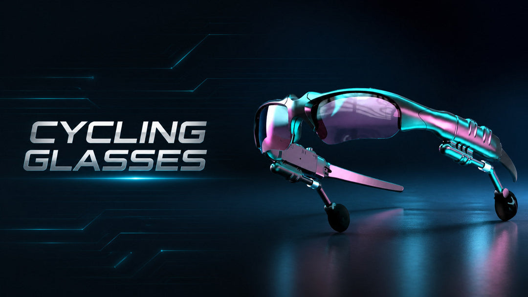 Cycling glasses collection featuring Bluetooth smart cycling glasses