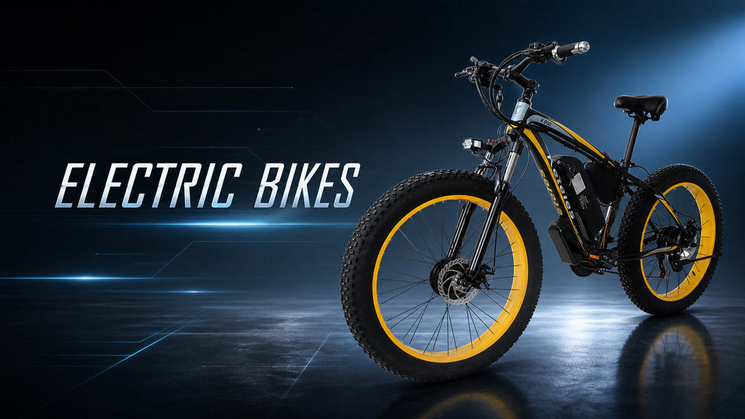Electric bikes collection featuring the KETELES K800 e-bike