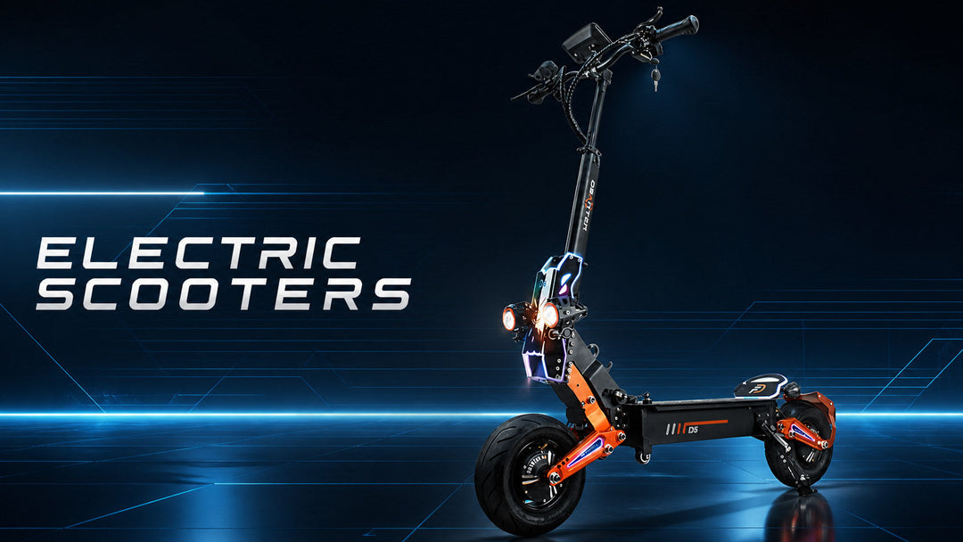 Electric scooters collection featuring the OBARTER D5 electric scooter