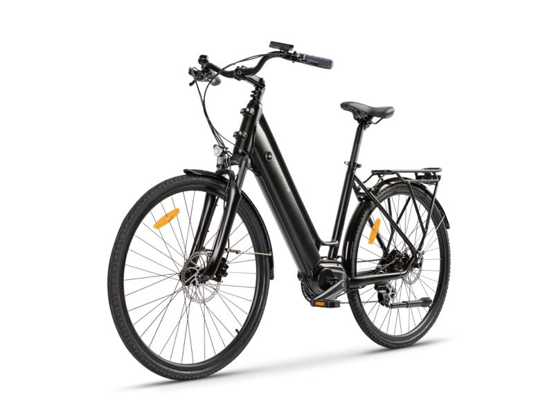 Load image into Gallery viewer, MAGMOVE 700C City eBike: A 250W Mid-mounted Motor, 8-Speed Gear System, 80-120km Range with Adjustable Seating
