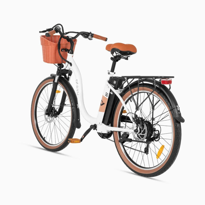 DYU C6 Pro 26 Inch City Electric Bike Blending Style and Practicality for Urban Riders
