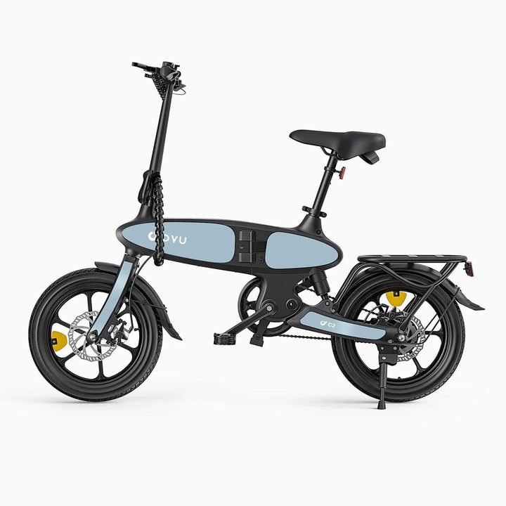 DYU C2 Foldable Electric Bike with Magnesium Alloy Frame and LED Display