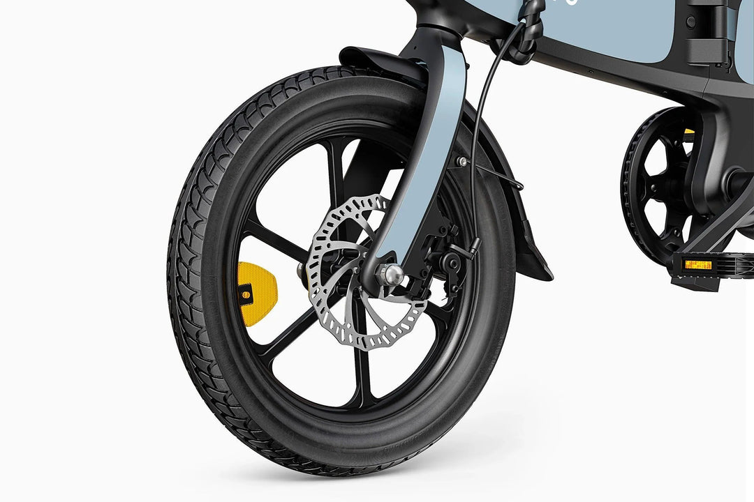 DYU C2 Foldable Electric Bike with Magnesium Alloy Frame and LED Display