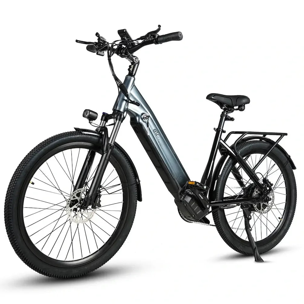 CMACEWHEEL L26 Moped Step-Thru Commuter Electric Bike with Hydraulic Oil Disc Brakes