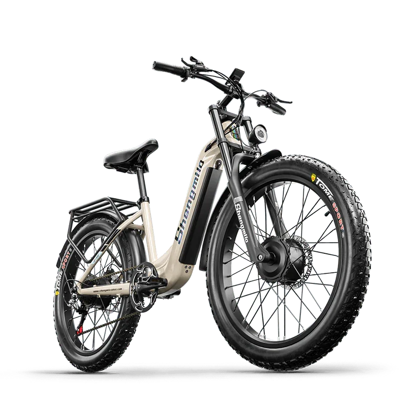 Shengmilo S700 Dual Motor Step-Thru Electric Bike with 2×1000W Power and Samsung Battery