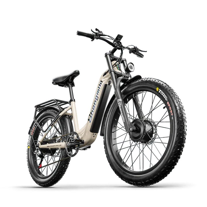 Shengmilo S700 Dual Motor Step-Thru Electric Bike with 2×1000W Power and Samsung Battery