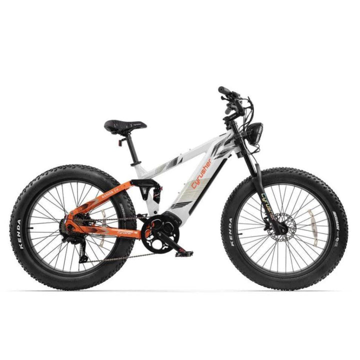 Cyrusher Ranger 2.0 All-Terrain Electric Bike with 52V Motor and Full Suspension
