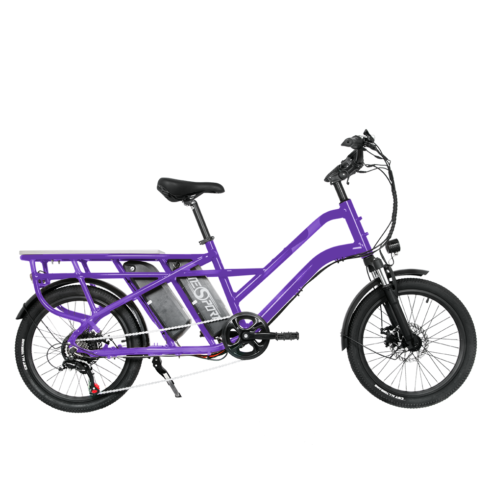 ONESPORT CARGO Electric Bike – 500W Motor, 40 km/h