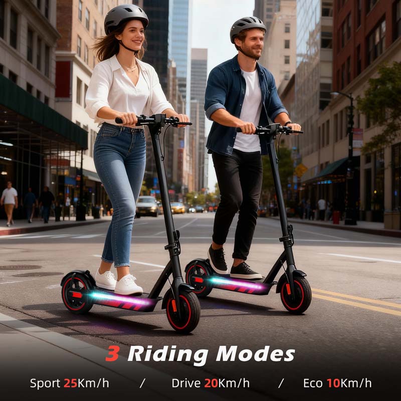 VMAX V10 Pro 500W Electric Scooter with 10-Inch Honeycomb Tires and Dual Brakes