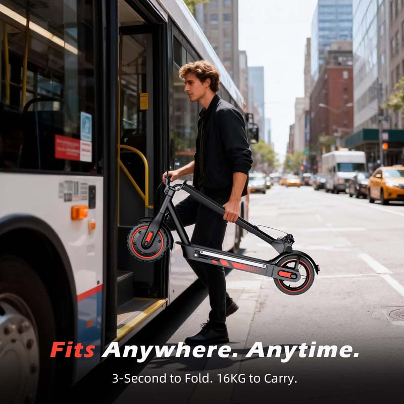 VMAX V10 Pro 500W Electric Scooter with 10-Inch Honeycomb Tires and Dual Brakes
