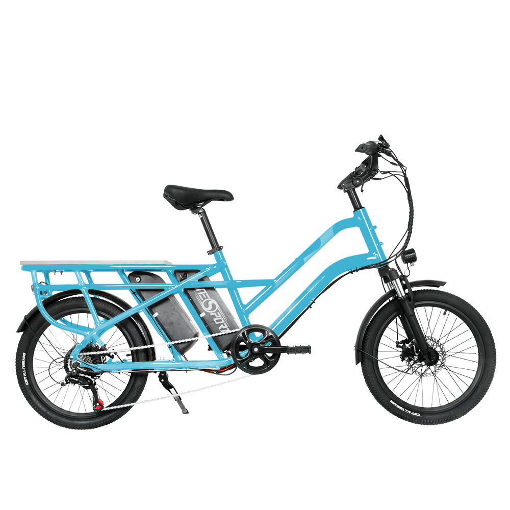 ONESPORT CARGO Electric Bike – 500W Motor, 40 km/h