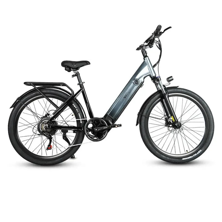 CMACEWHEEL L26 Moped Step-Thru Commuter Electric Bike with Hydraulic Oil Disc Brakes