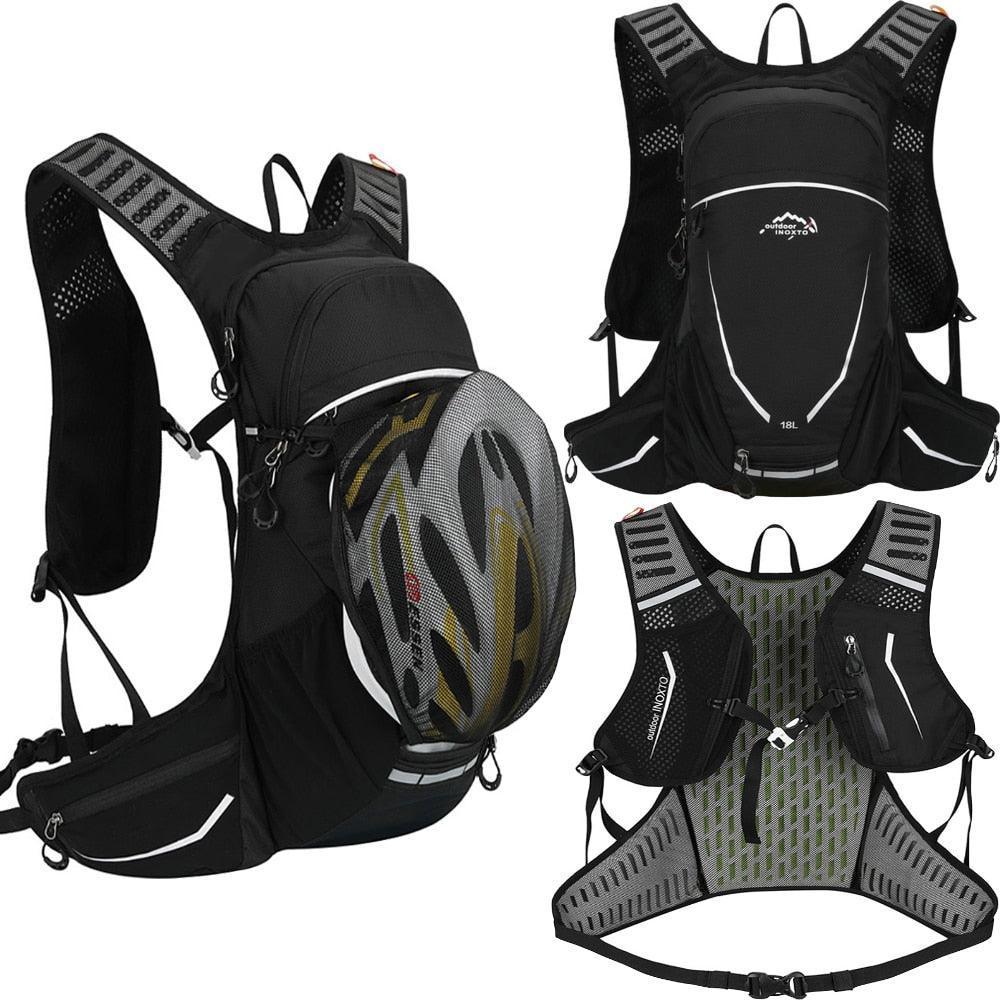 18L Pro Cycling Backpack - Ultra-Lightweight 550g Design - Multiple Color Options - Ideal for Marathon, MTB &amp; Trail Running
