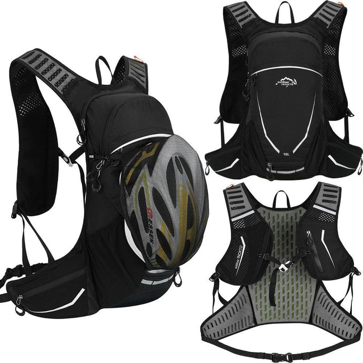 18L Pro Cycling Backpack - Ultra-Lightweight 550g Design - Multiple Color Options - Ideal for Marathon, MTB &amp; Trail Running