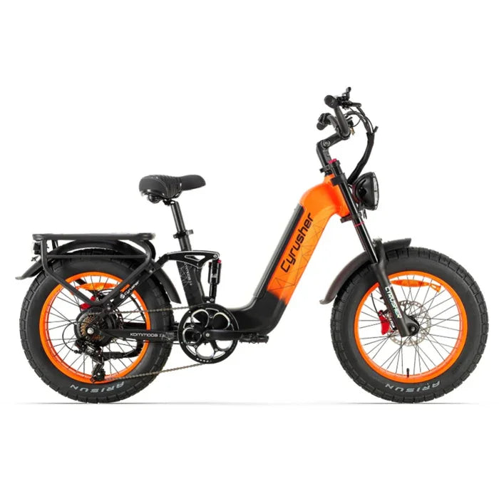 Cyrusher Kommoda 3.0 Step-Thru Mountain Electric Bike with Torque Sensor and Hydraulic Brakes