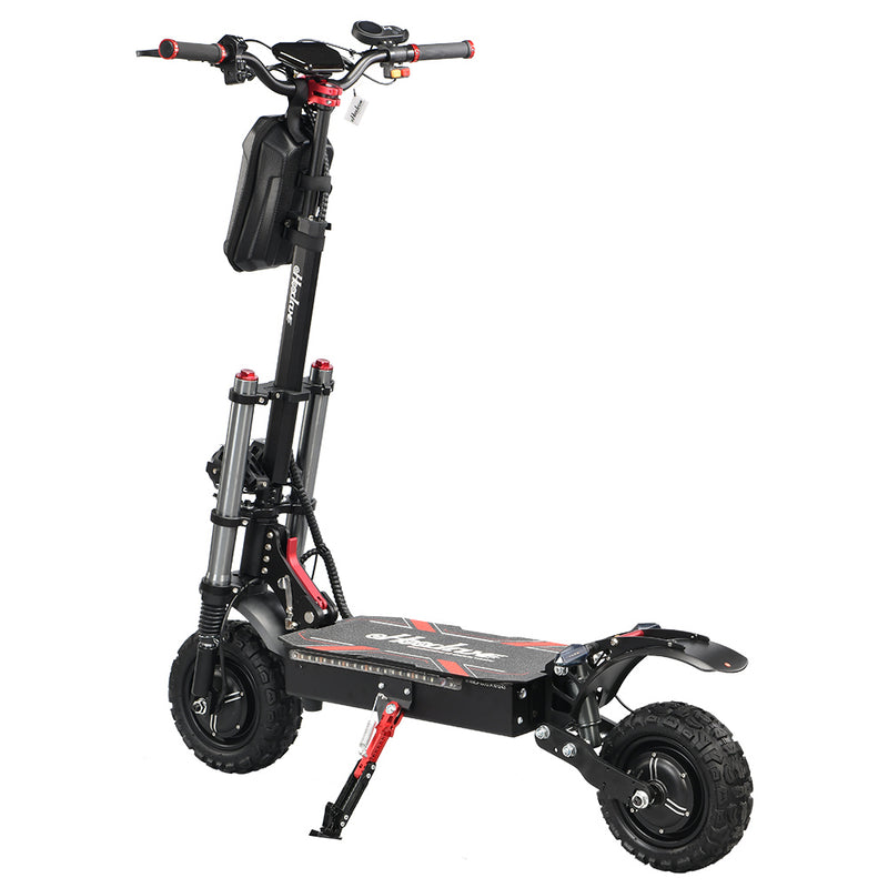 Bild in Galerie-Viewer laden, eHoodax HB07 11 inch 5600W high-power scooter with seat for unmatched speed and range12
