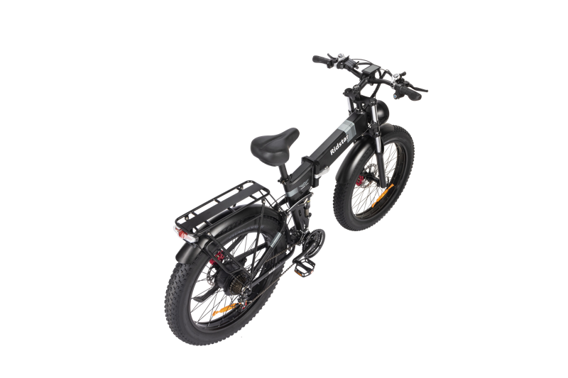 Carregue a imagem no visualizador da Galeria, Ridstar H26 26 inch Hummer folding electric bike with 48V1000W motor and Shimano 7-speed gear system12
