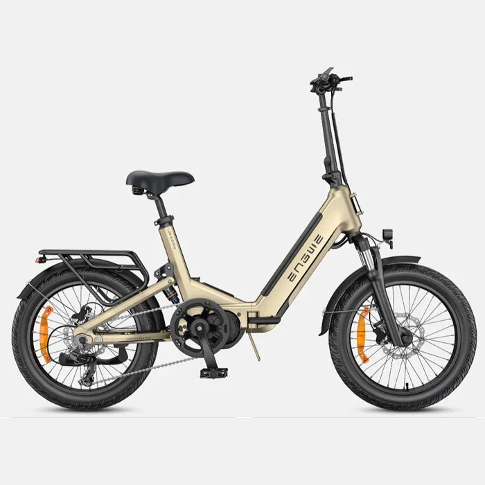 Engwe L20 3.0 Pro Step-Thru Electric Bike with GPS Tracking and Motion Detection
