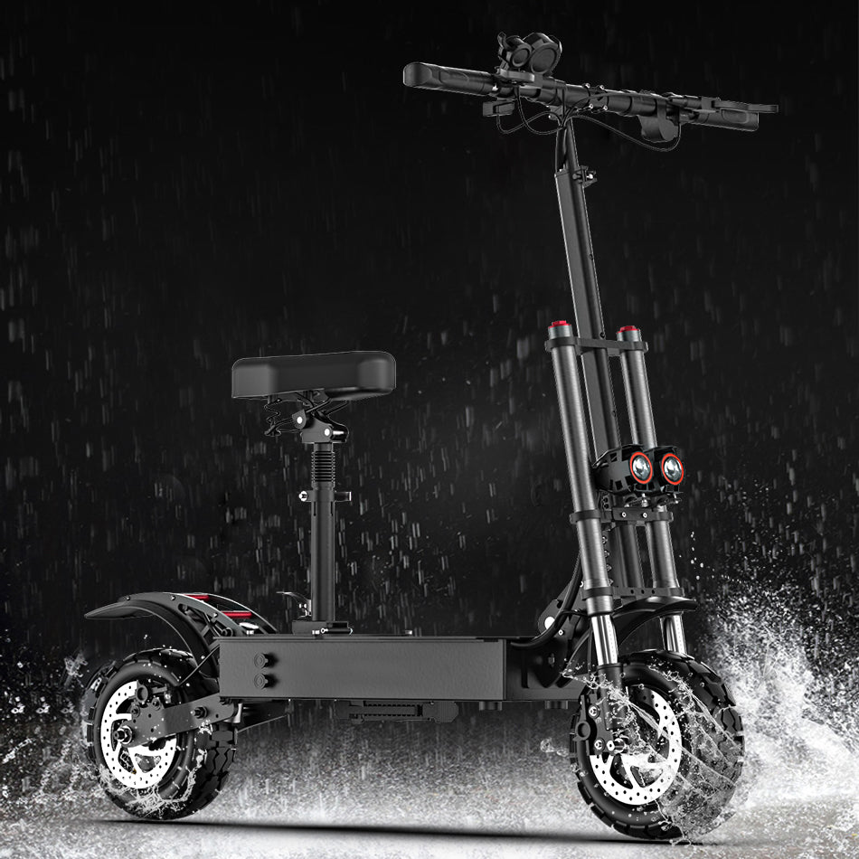 eHoodax HB07 11 inch 5600W high-power scooter with seat for unmatched speed and range1