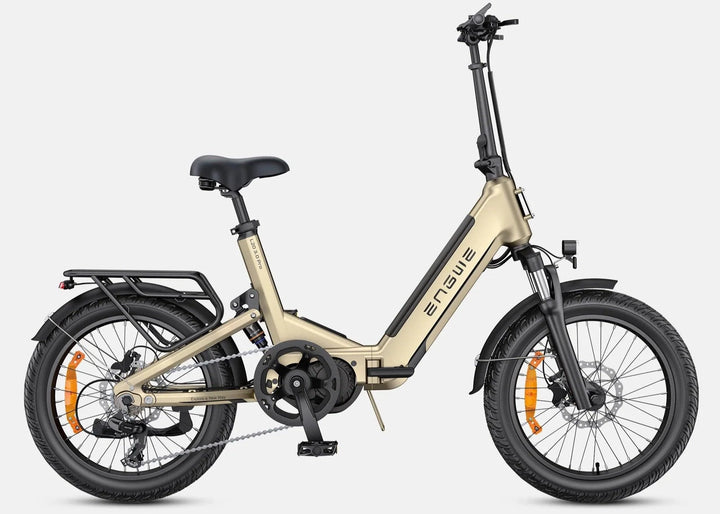 Engwe L20 3.0 Pro Step-Thru Electric Bike with GPS Tracking and Motion Detection