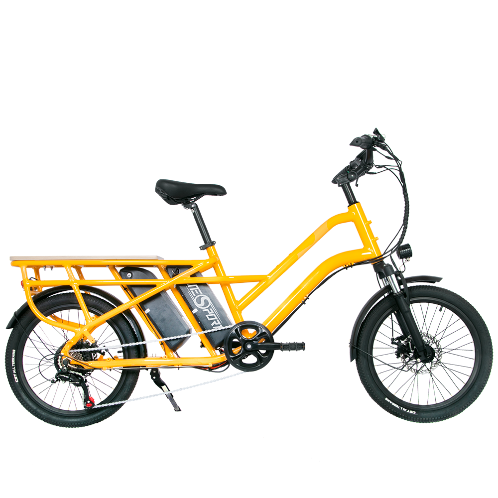 ONESPORT CARGO Electric Bike – 500W Motor, 40 km/h
