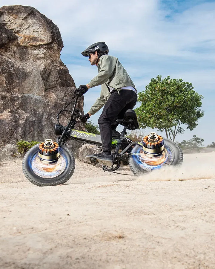 OTIDA R7 MAX Dual Motor Electric Bike with Hydraulic Brakes and Full Suspension