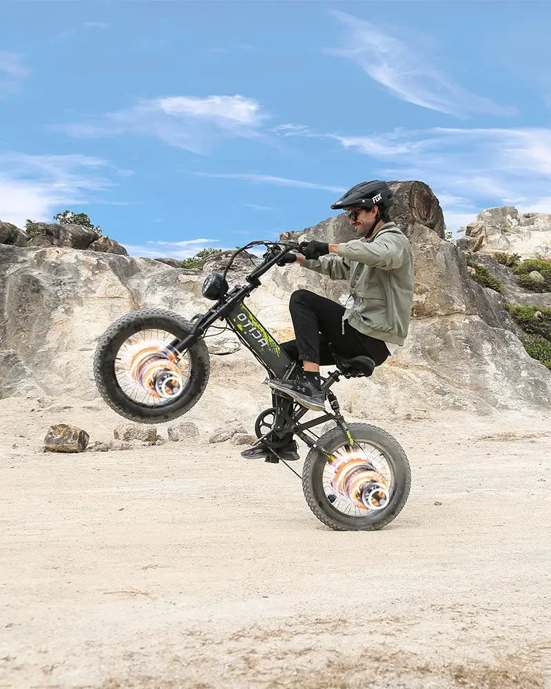 OTIDA R7 MAX Dual Motor Electric Bike with Hydraulic Brakes and Full Suspension
