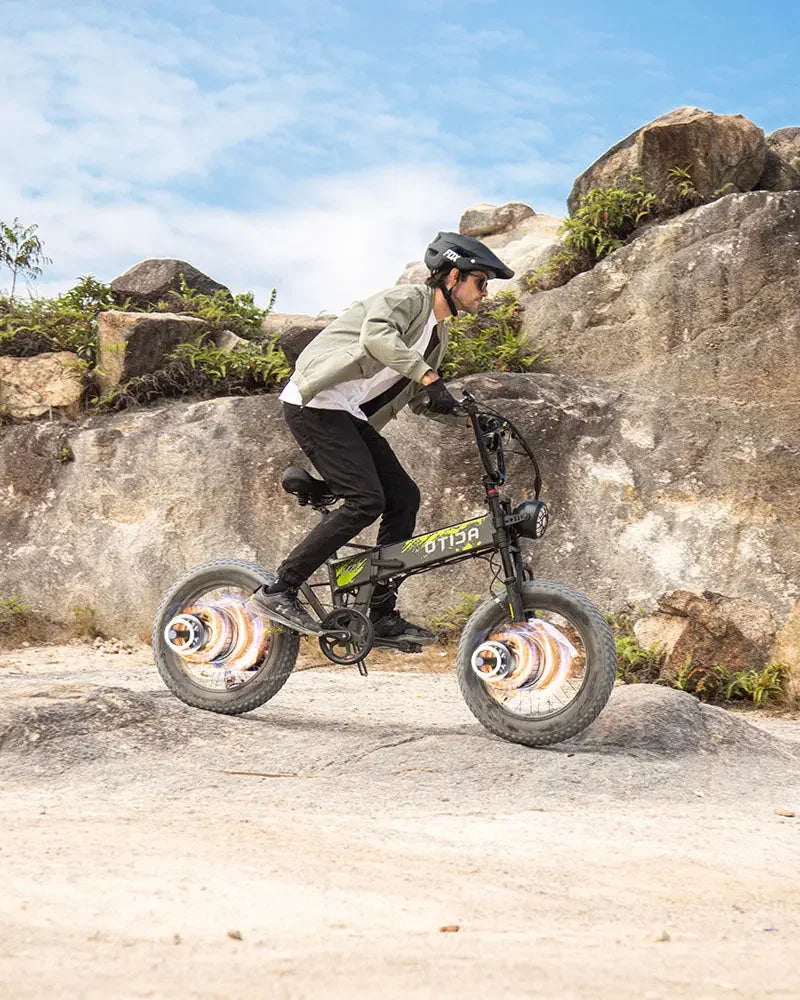 OTIDA R7 MAX Dual Motor Electric Bike with Hydraulic Brakes and Full Suspension