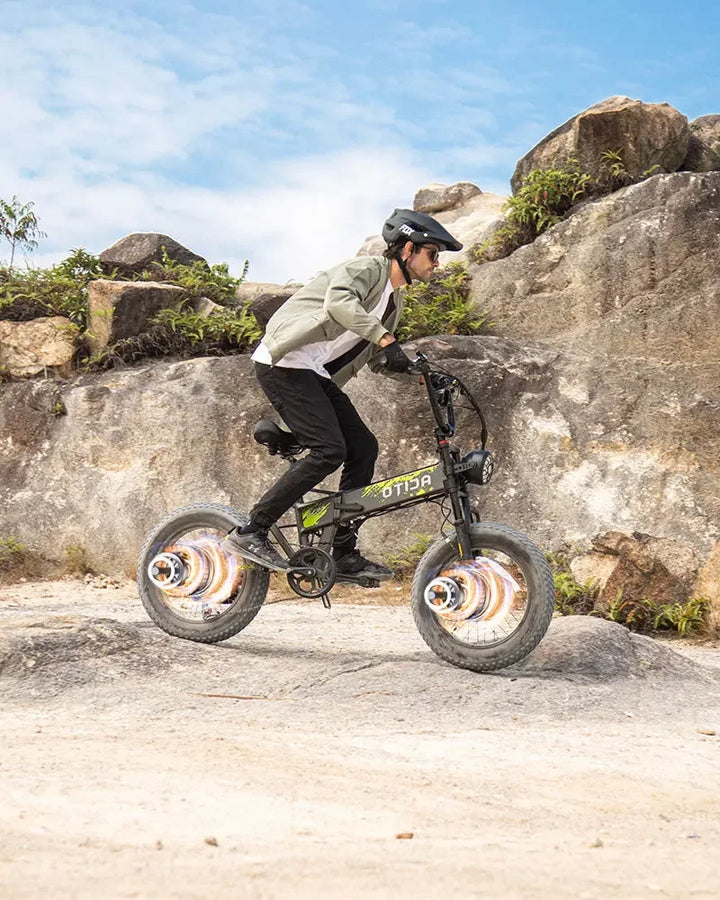 OTIDA R7 MAX Dual Motor Electric Bike with Hydraulic Brakes and Full Suspension