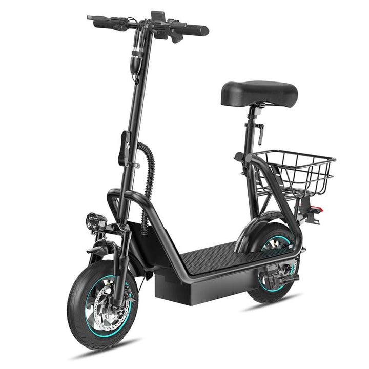VMAX V12 Pro 600W Electric Scooter with 10-Inch Air Tires and Long-Range Battery