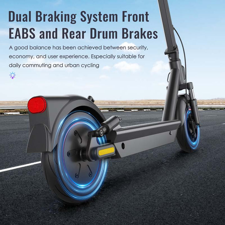 VMAX MAX Pro 600W Electric Scooter with 10-Inch Air Tires and Choice of 13AH or 15AH Battery
