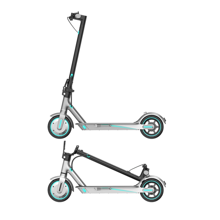 VMAX V8 350W Electric Scooter with 8.5-Inch Honeycomb Tires and LED Lighting