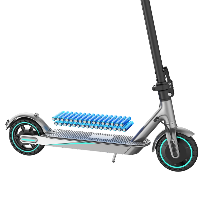 VMAX V8 350W Electric Scooter with 8.5-Inch Honeycomb Tires and LED Lighting