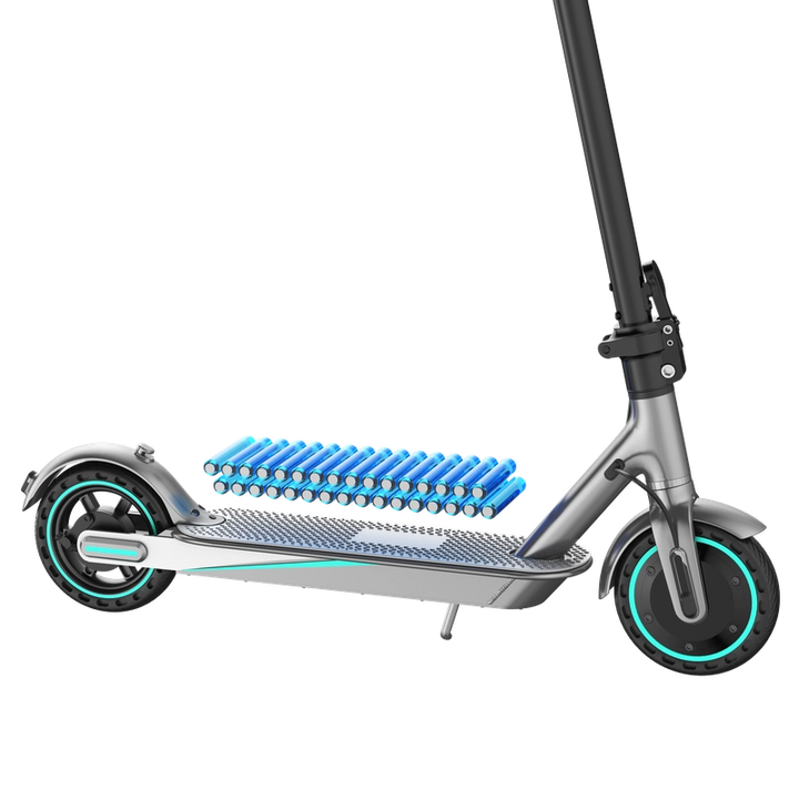 VMAX V8 350W Electric Scooter with 8.5-Inch Honeycomb Tires and LED Lighting