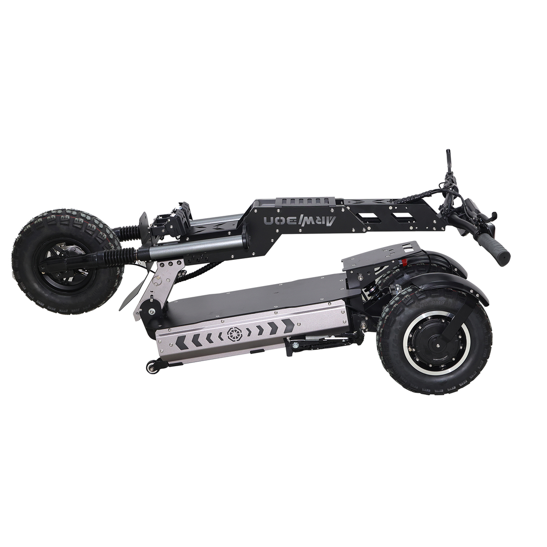 MT30 3-Wheel Off-Road Electric Scooter | 6000W Dual Motor (3000W*2), 60V 27Ah Battery, 40 MPH, Triple Oil Brakes &amp; 3x13" All-Terrain Tires Trike E-Scooter