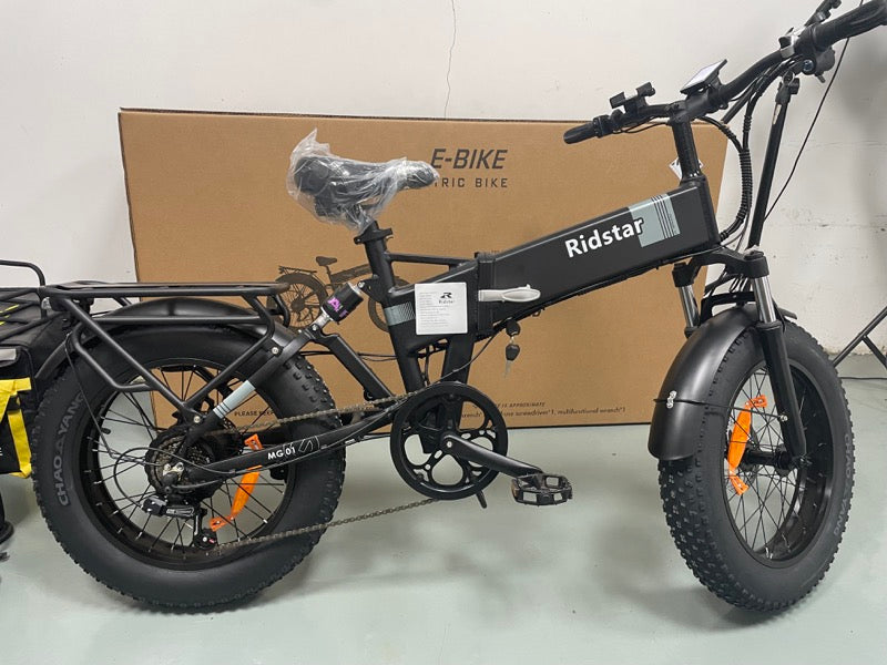 Lataa kuva gallerian katseluohjelmaan Ridstar H20 20-inch high-speed foldable e-bike with SHIMANO 7-speed gears4

