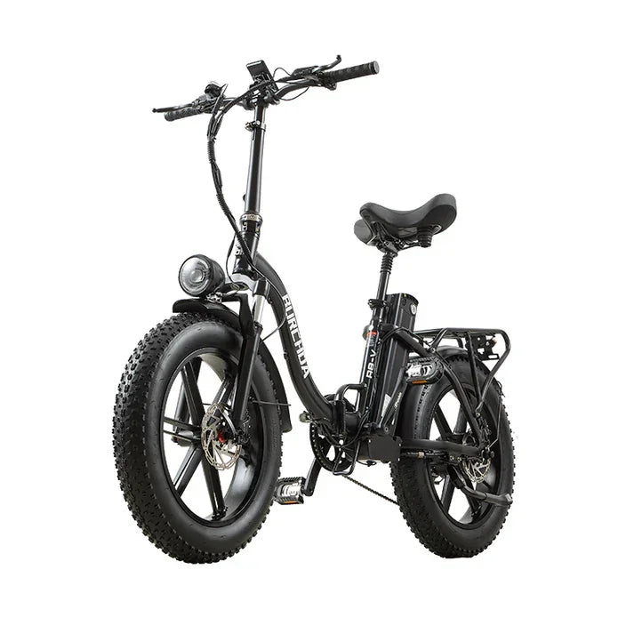 Burchda R8S Pro and R8V Step-Thru Folding Electric Bike with Hydraulic Brakes