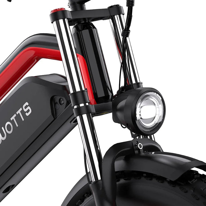 DUOTTS N26 Upgraded Fat Tire Electric Bike with Lightweight Frame